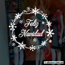 Vinilo navidad circular 3