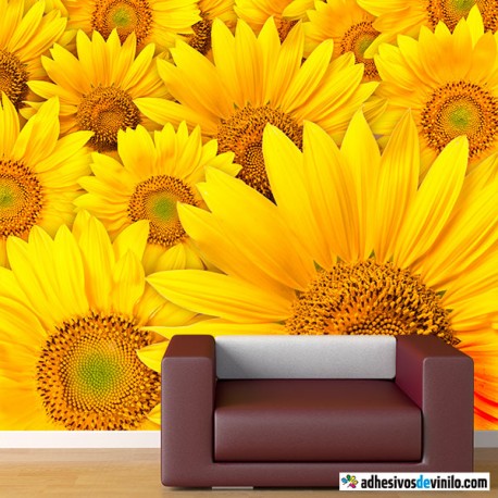 Vinilo girasoles