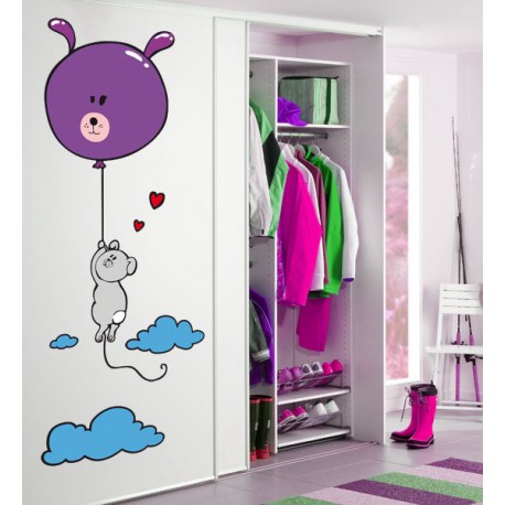 vinilos infantiles de pared Mi princesa y sus ositos 02652 - Vinilos  decorativos personalizados - Tienda online de vinilos decorativos al mejor  precio