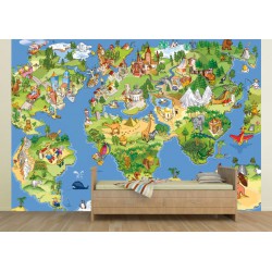 Mapa mundi infantil