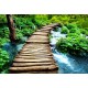 Puente de madera