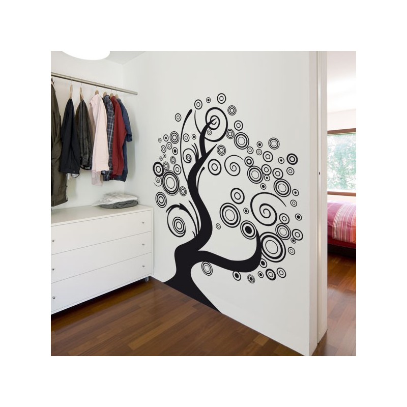 Vinilo pared Árbol pop