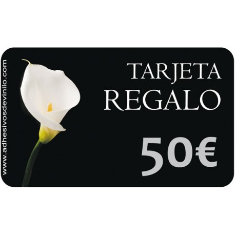 tarjeta regalo flor