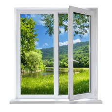 vinilos ventanas - naturaleza