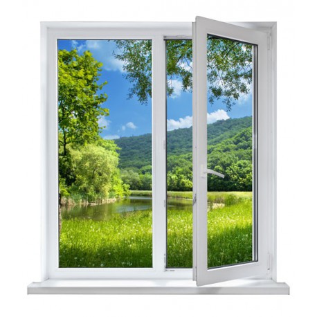 vinilos ventanas - naturaleza